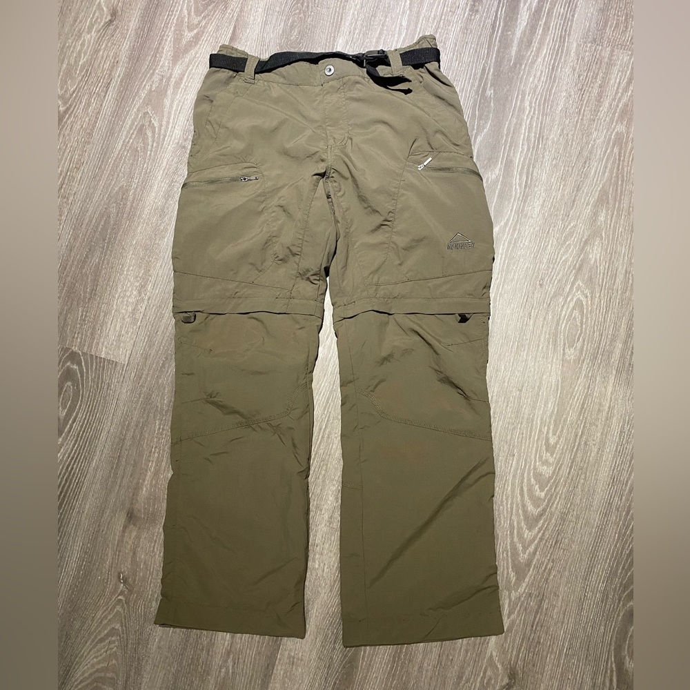 90s vintage cargo pants: detachable cargo shirt. McKinley